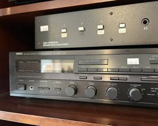 Yamaha Stereo Receiver, High Definition Speaker Selection System