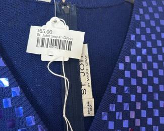 St. John Sequin Dress