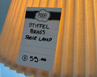 Stiffel Brass Table Lamp