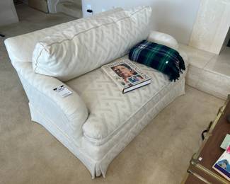 (B) Henredon Loveseat