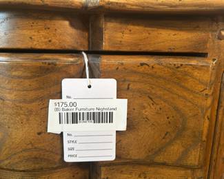 (B) Baker Furniture Nightstand