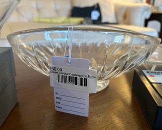 Stuart Crystal Centerpiece Bowl