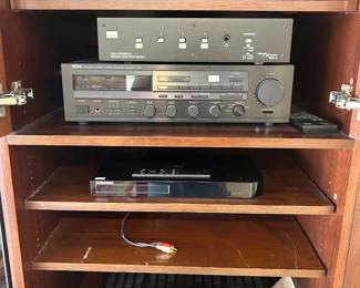 Yamaha Stereo Receiver, High Definition Speaker Selection System