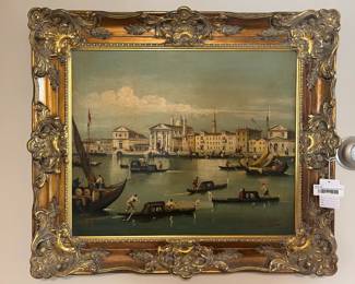 (BL) D. Coli Venetian Scene Painting