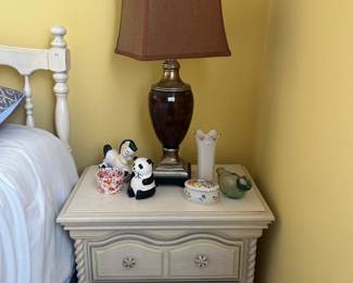 Side Table, Decorative Lamp