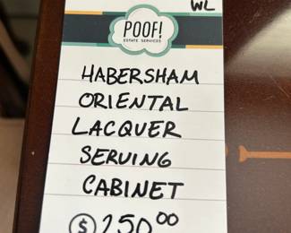 Habersham Oriental Lacquer Serving