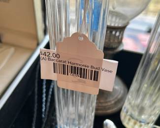 (A) Baccarat Harmonie Bud Vase