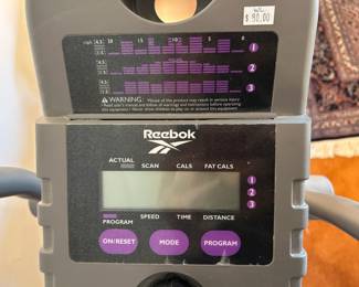Reebox Exercise Equipment