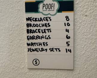 Necklaces, Brooches, Bracelets, Earrings, Watches, Jewelry Sets 