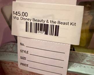 Vtg Disney Beauty & the Beast Kit 