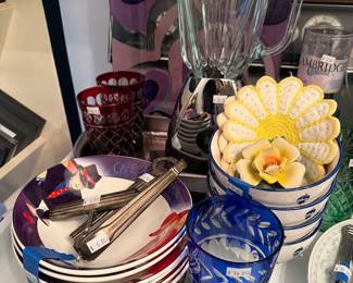 Kitchen Utensils, Bowls, Blender 