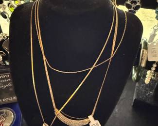 Necklaces , Precious metal pricing is subject to change based on market fluctuation.