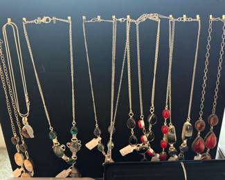 Necklaces, Precious metal pricing is subject to change based on market fluctuation.