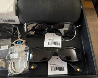 YSL 6004 Sunglasses, Chanel 5014 Sunglasses 