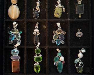 Gemstone Pendants, Precious metal pricing is subject to change based on market fluctuation. 