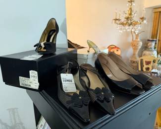 Dolce & Gabbana Pump, Chanel Mesh Clover Heel  