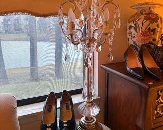 Stone Top Accent Table, Women's Shoes, Decorative Lamp  