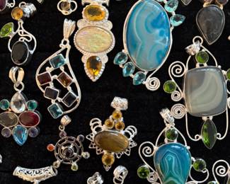 Gemstone Pendants, Precious metal pricing is subject to change based on market fluctuation. 