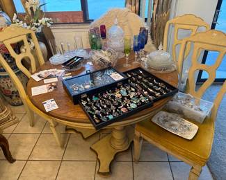 Hortensia Amethyst Champagne Flutes 