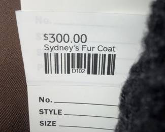 Sydney's Fur Coat 