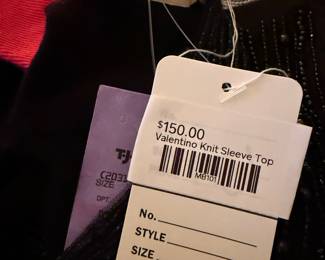 Valentino Knit Sleeve Top