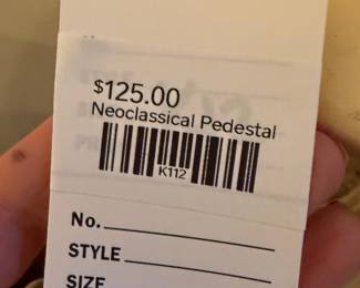 Neoclassical Pedestal