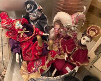 Vintage Porcelain Dolls 