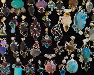 Gemstone Pendants, Precious metal pricing is subject to change based on market fluctuation. 