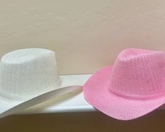 Ladies Yarn Woven Cowboy Hats