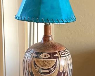 SW Carved Lamp