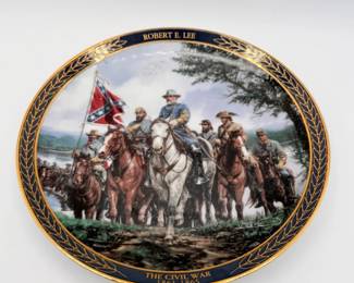 81 RobertELeeCollectorPlateGallantMenoftheCivilWar