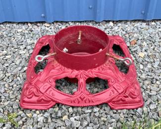 45 HeavyVintageStyleCastIronChristmasTreeStand