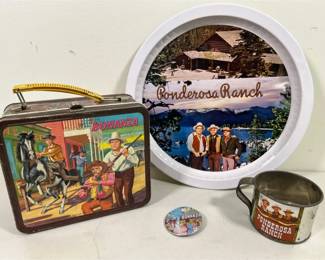 Bonanza Bonanza Lunch Box, Tin Tray, Mug and Button