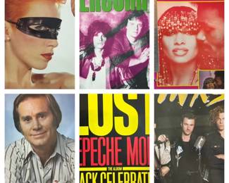 80s Music Posters