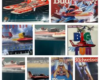 Hydroplane Posters Lot 1 of 30 Posters