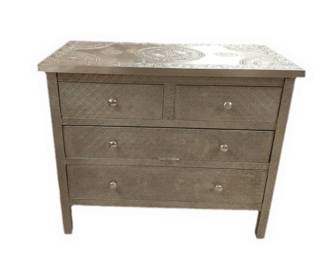 World Market Metal Covered Dresser