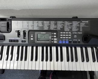 Casio CTK 720 Portable Keyboard wstand
