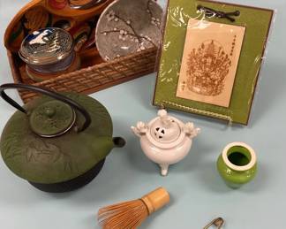 Asian Inspired Tea, Matcha And Dish Collection