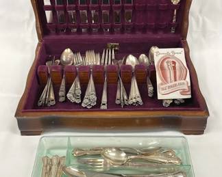 Eternally Yours Rogers Silver Plated Silverware And More
