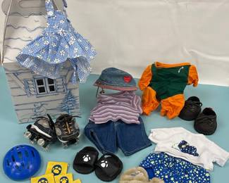 Vintage 90s BuildaBear Clothes And Shoes