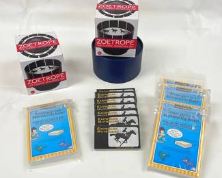Filmmaking educational lot Flipbook And Zoetrope Kits