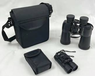 Nikon Action Binoculars And Bushnell Binoculars