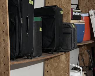 Suitcases and Coolers