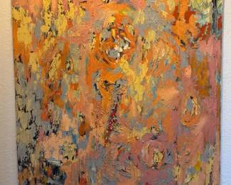 Untitled Oil Abstract 