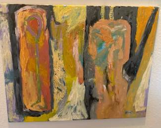 Untitled Abstract Oil