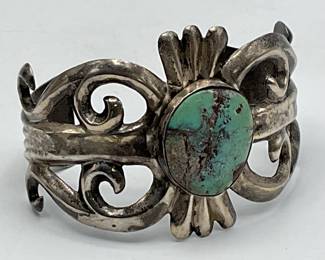 Navajo Sterling Silver w/Turquoise