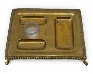 Inkwell Made From 1899 Yacht Columbia