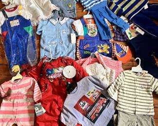 NEW WITH TAGS, BABIE CLOTHING, VINTAGE AND MODERN