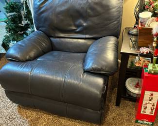 Leather Rocker Recliner