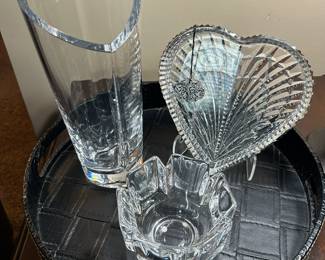 Orrefors and Waterford Crystal